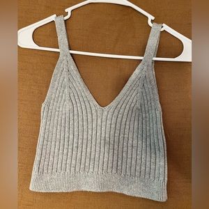 Aerie knit cropped tank. NWOT